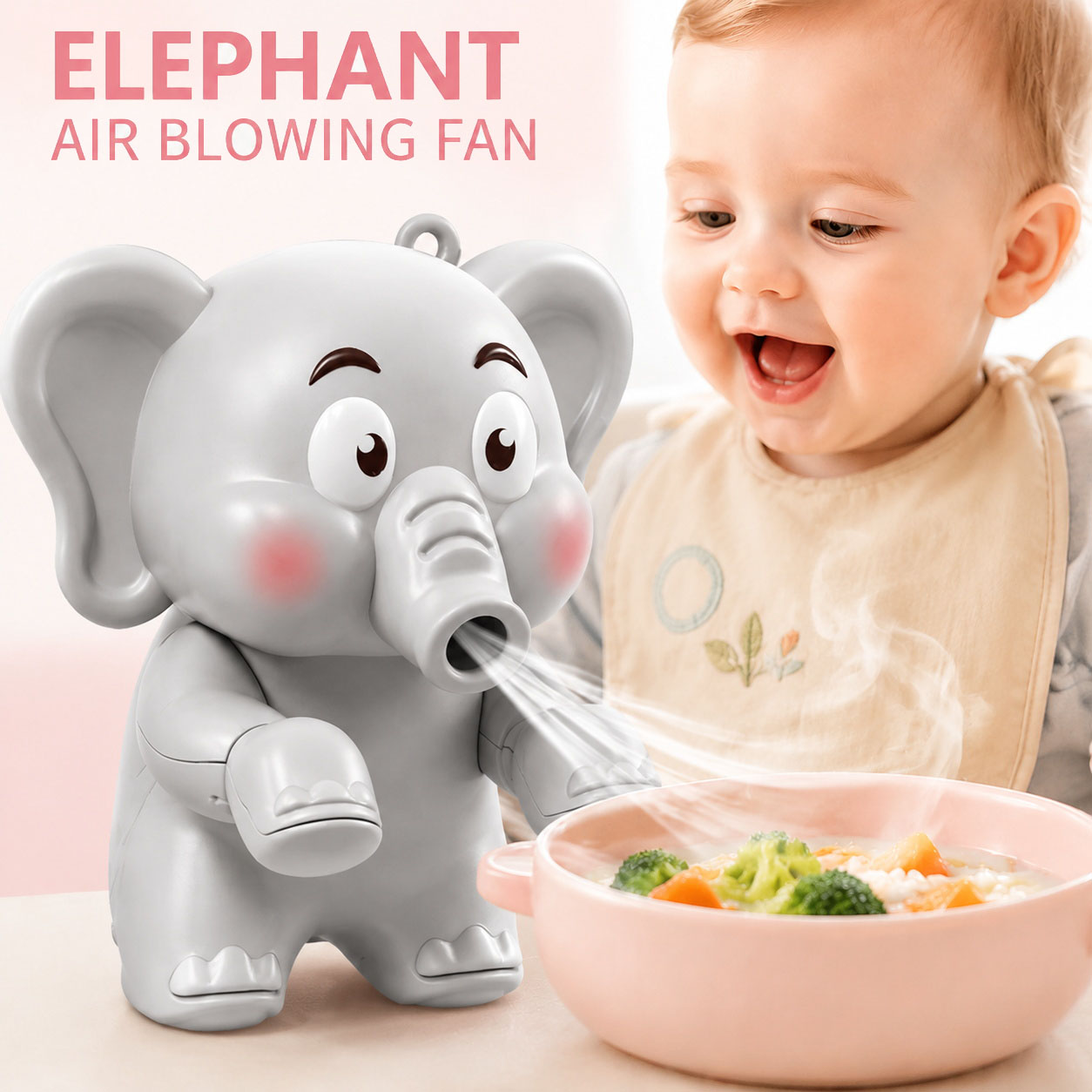 Baby Food Weaning - Ventilador Elétrico de Resfriamento com Absorção