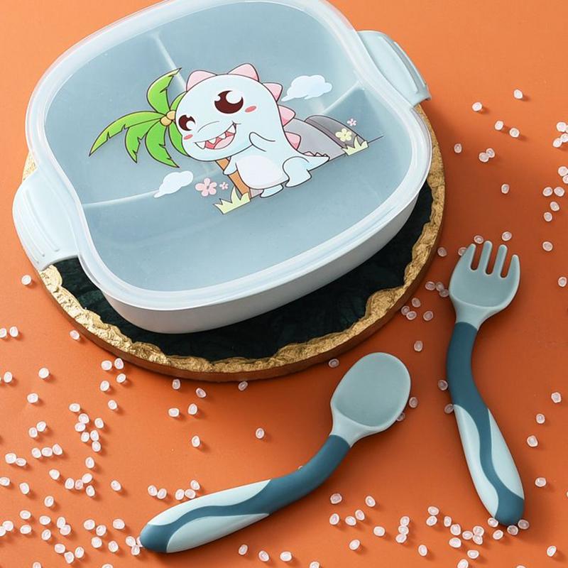 Baby Food Weaning - Garfo e colher de bebê, colher