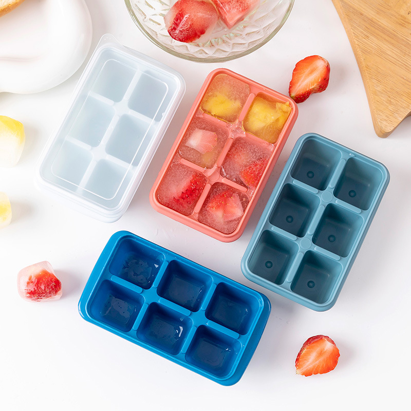 Baby Food Freezer Tray - Bandejas do cubo do gelo do