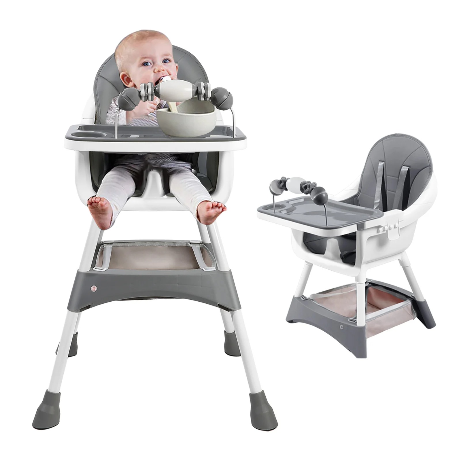 Baby Food Freezer Tray - Cadeira Alta Ajustável para Bebês –