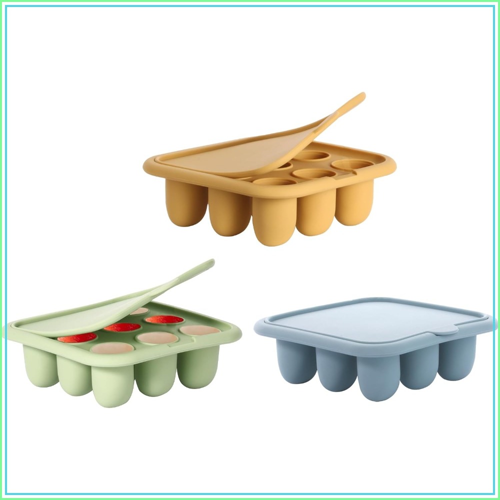 Baby Food Freezer Tray - Forma de Silicone para Congelar Papinhas