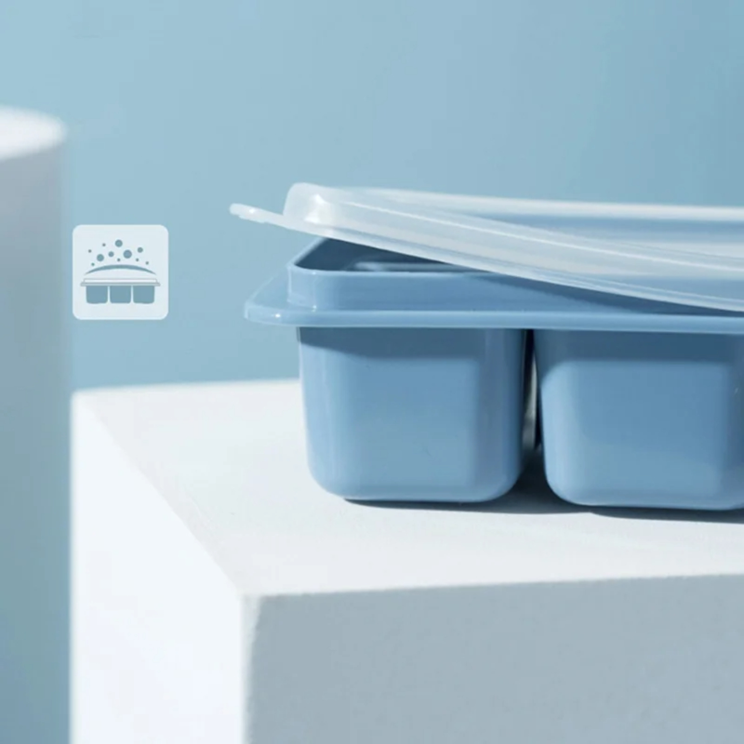 Bandejas de cubos de gelo de s - Baby Food Freezer Tray avaliação e preço