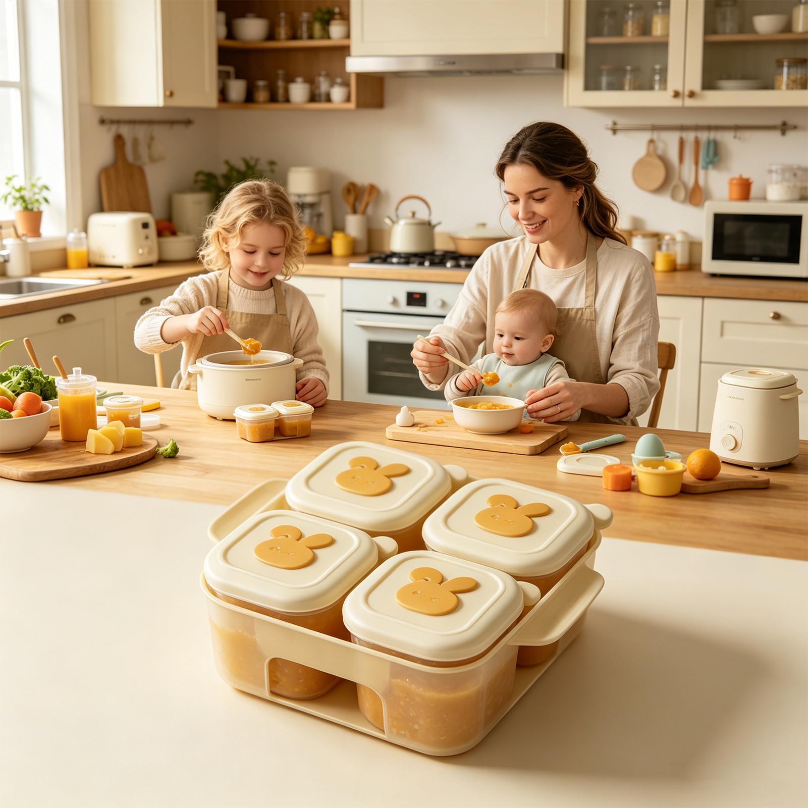Bandeja para congelamento de a - Baby Food Freezer Tray avaliação e preço