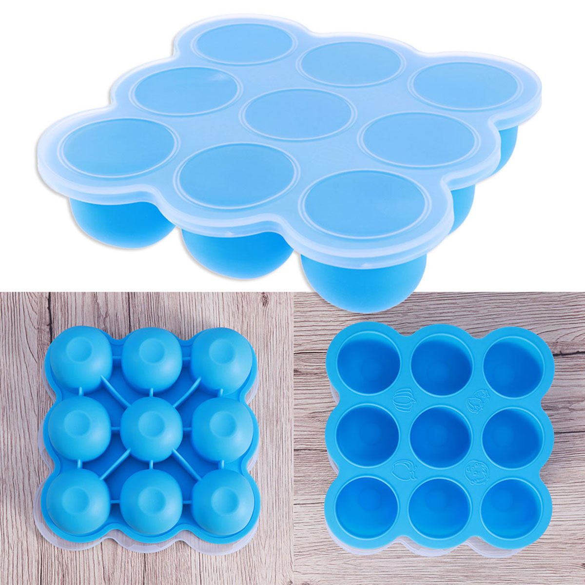 Conjunto de 9 Recipientes de A - Baby Food Freezer Tray avaliação e preço
