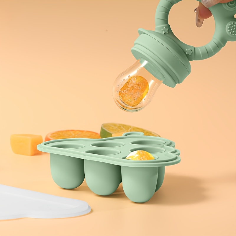 2 pces/1pc mini-molde congelad - Baby Food Freezer Tray avaliação e preço