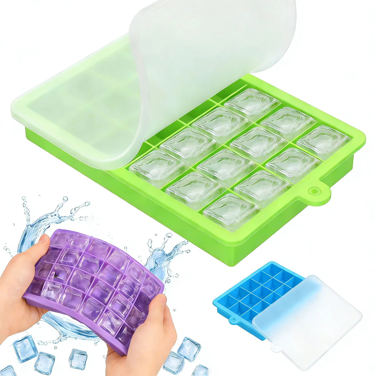 Forma de Gelo de Silicone Empi - Baby Food Freezer Tray avaliação e preço