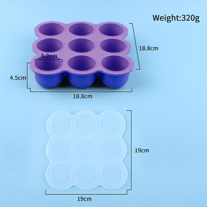 Recipiente de Silicone para Co - Baby Food Freezer Tray avaliação e preço