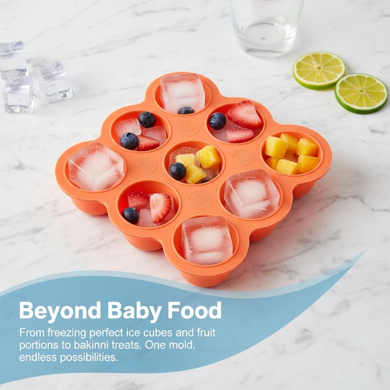 Recipiente de Silicone para Co - Baby Food Freezer Tray avaliação e preço