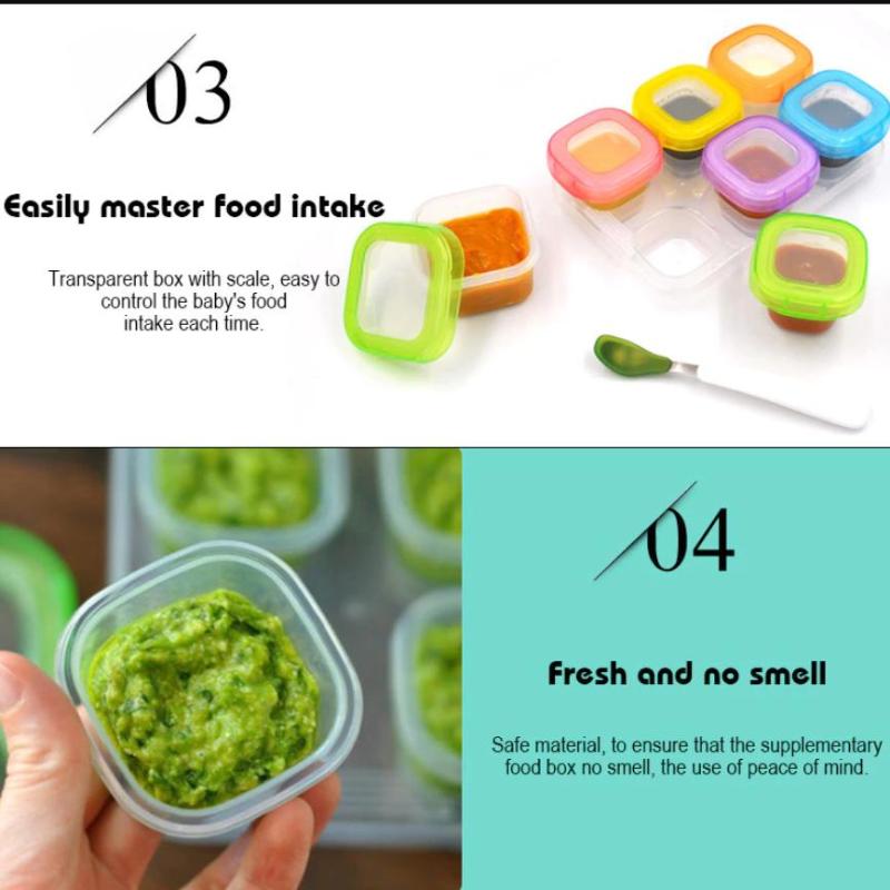 Conjunto de 4/6 Peças de Recip - Baby Food Freezer Tray avaliação e preço