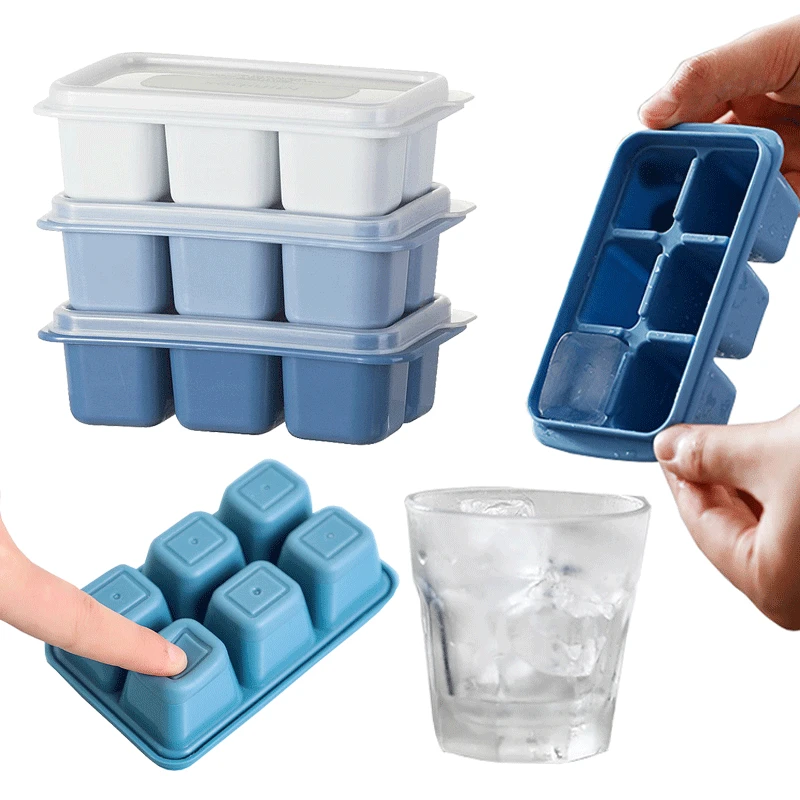 Bandejas do cubo do gelo do si - Baby Food Freezer Tray avaliação e preço