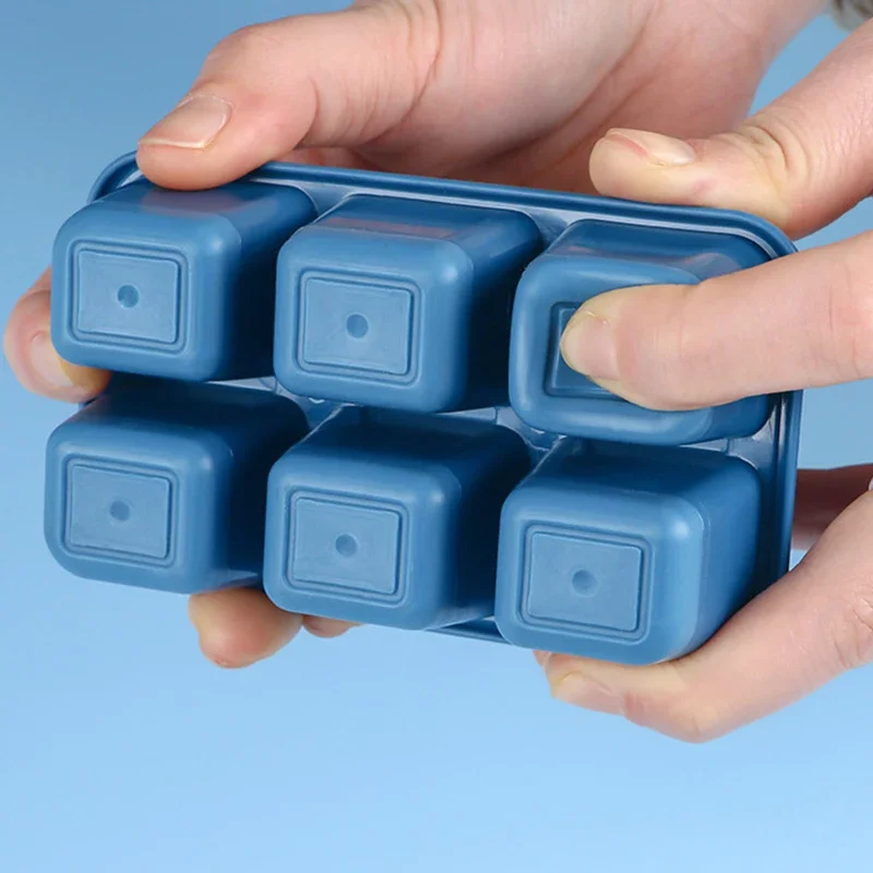 Bandejas do cubo do gelo do si - Baby Food Freezer Tray avaliação e preço