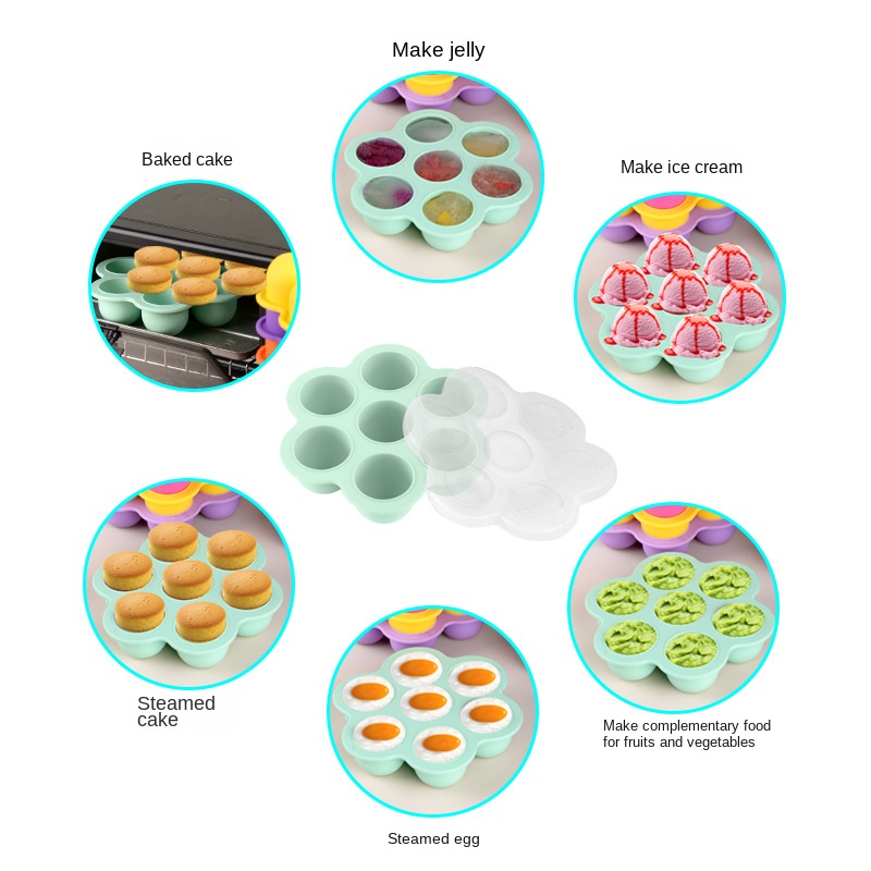 Forma de Silicone Reutilizável - Baby Food Freezer Tray avaliação e preço