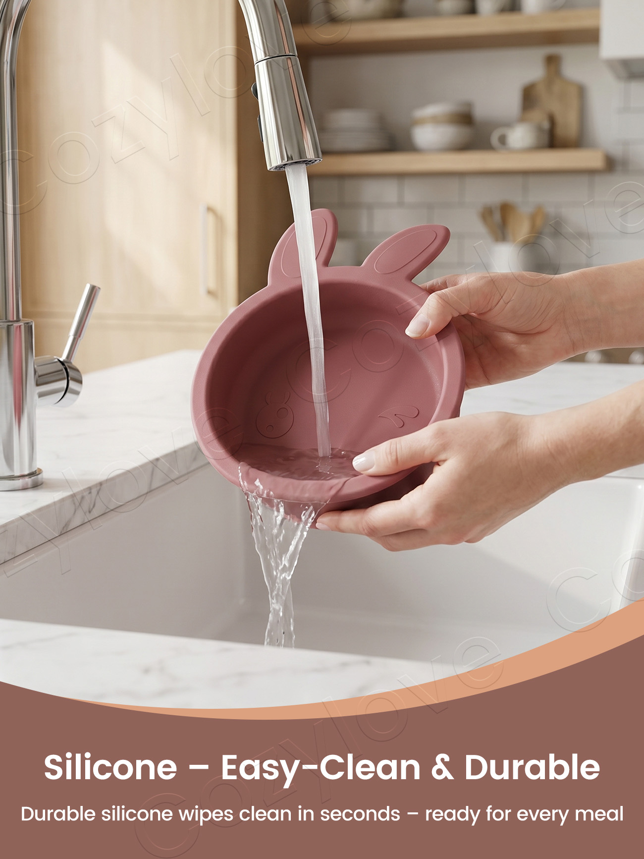Tigela de Silicone com Orelhas - Baby Food Weaning avaliação e preço