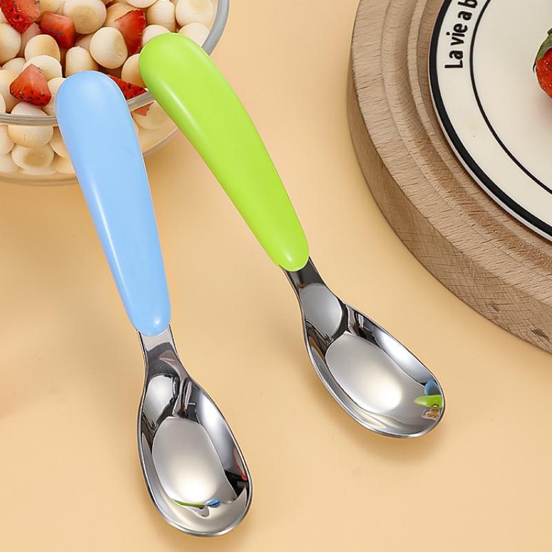 Colher Criativa de Aço Inoxidá - Baby Food Weaning avaliação e preço