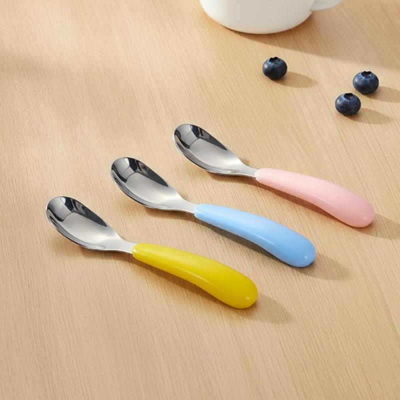 Colher Criativa de Aço Inoxidá - Baby Food Weaning avaliação e preço