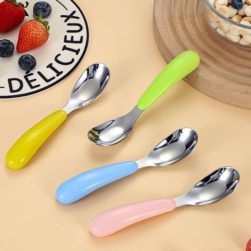 Colher Criativa de Aço Inoxidá - Baby Food Weaning avaliação e preço